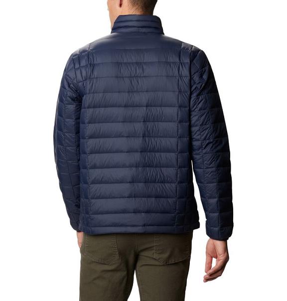 Columbia Voodoo Falls 590 Down Jacket Navy For Men's NZ83607 New Zealand